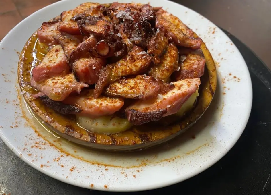 Galician-style octopus