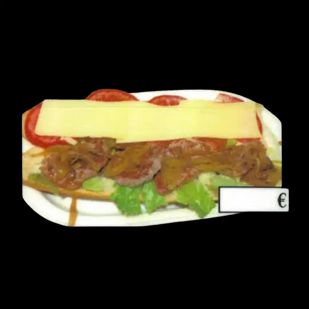 Hamburguesa completa: Hamburguesa-queso-tomate-lechuga-cebolla