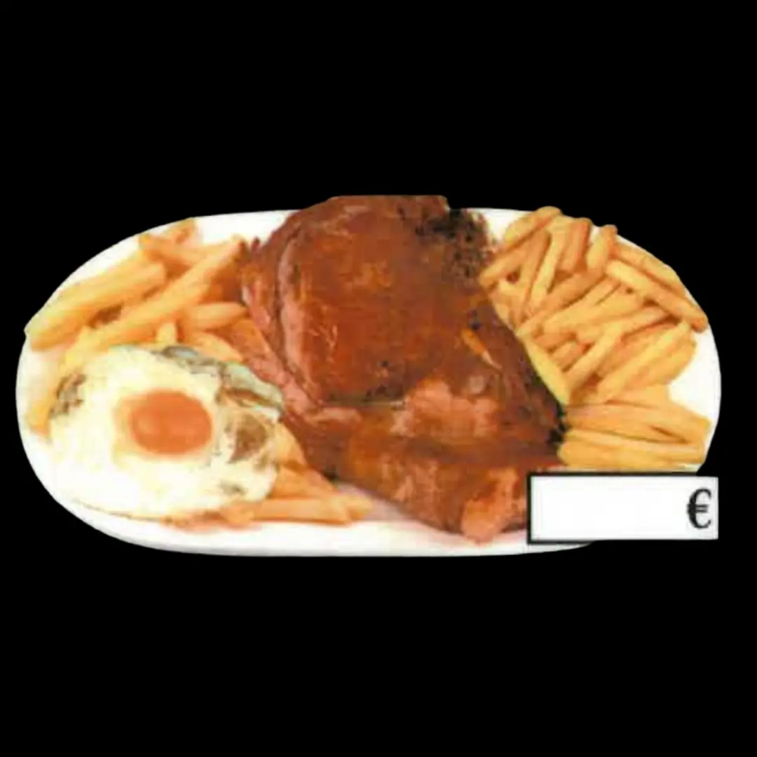 Entrecot-huevo-patatas