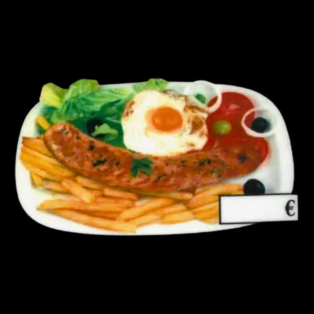 Butifarra-huevo-patatas-ensalada