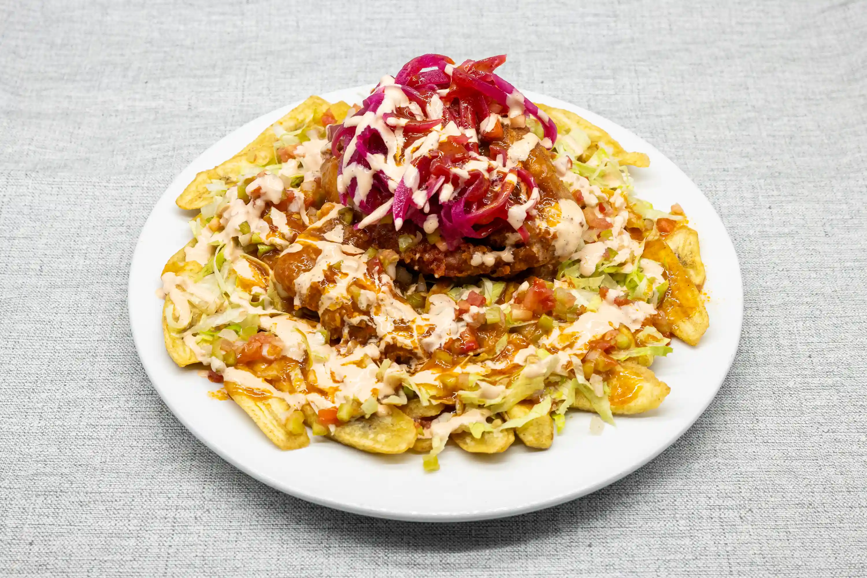 Pollo con tajadas (especial)